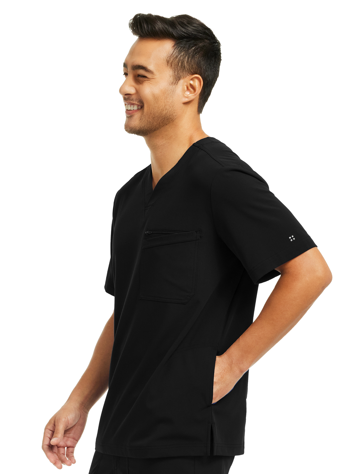 White Cross - CRFT - Men's Four-Pocket V-Neck Top 15