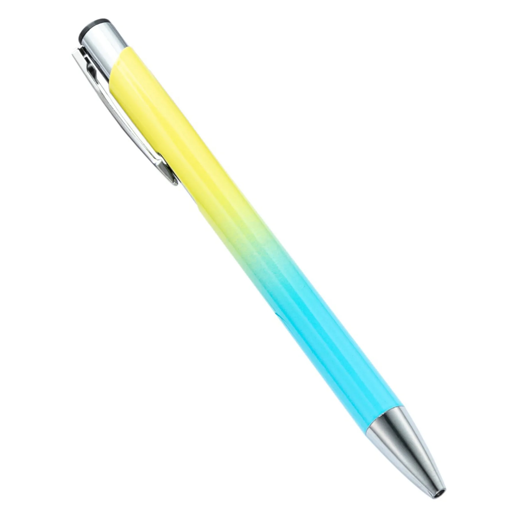 Gradient Color Metal Advertising Click Ballpoint Pen 2