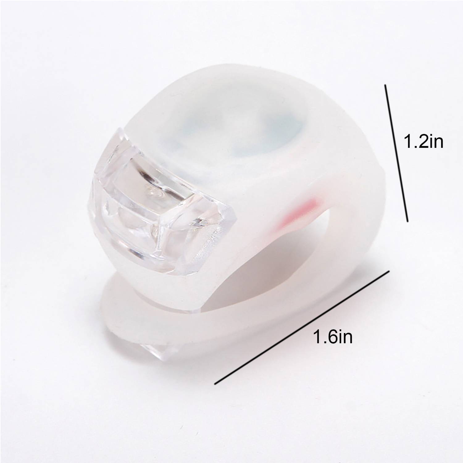 Mini Waterproof Silicone Bike Light for Night Riding 2