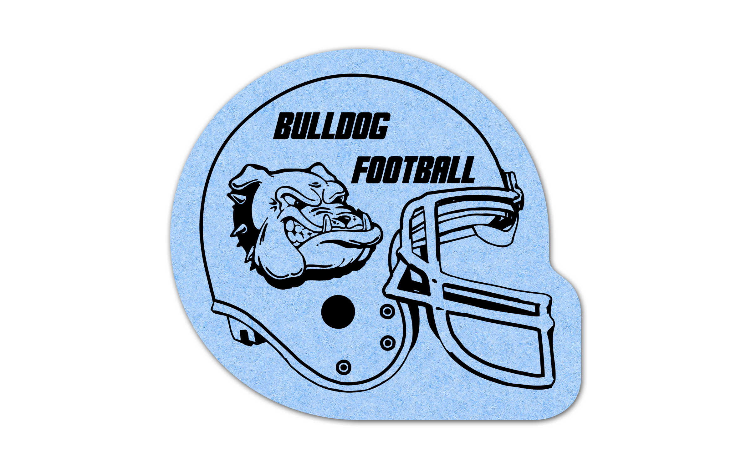 Football Helmet Compressed Sponge 10