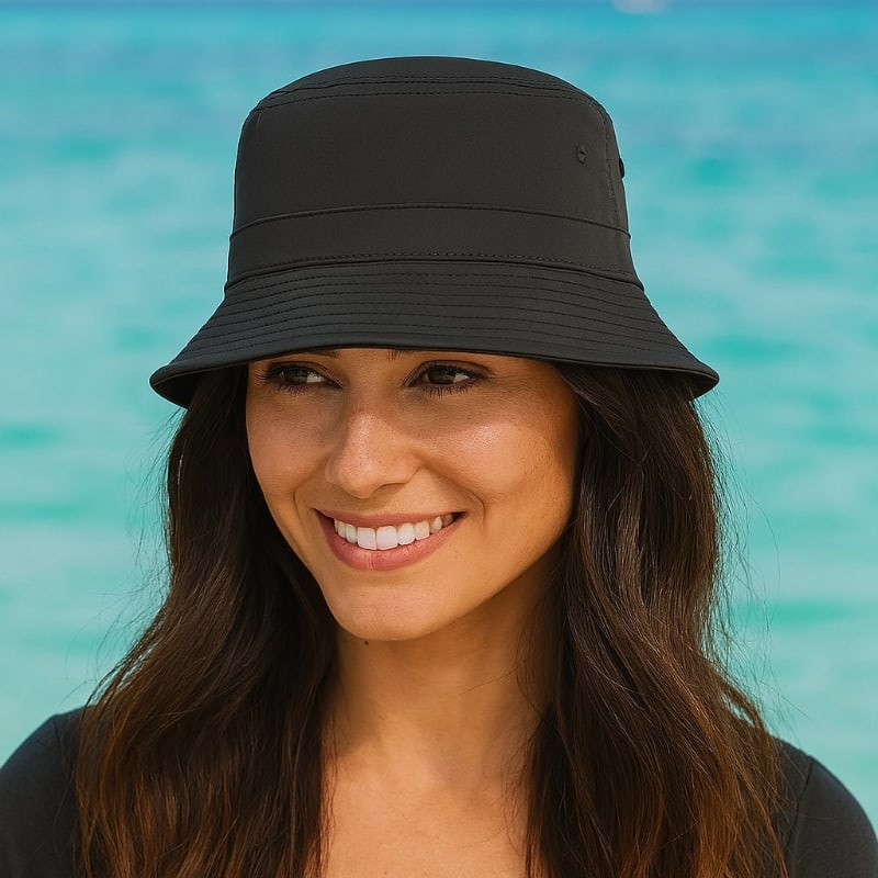 Port Authority Poly Bucket Hat 4