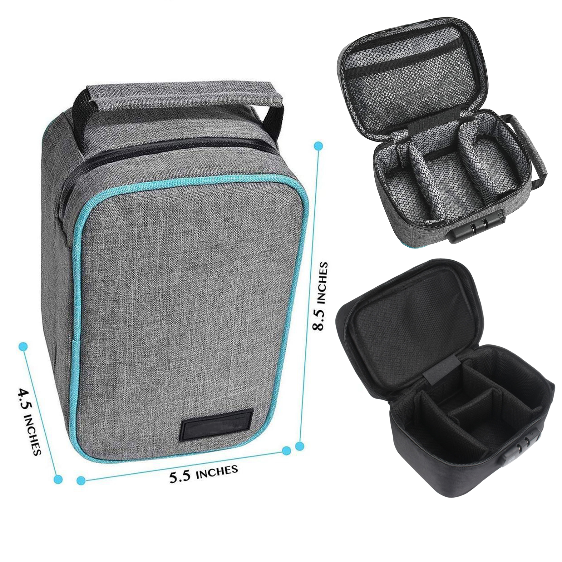Smell Proof Bag with Combination Lock 1