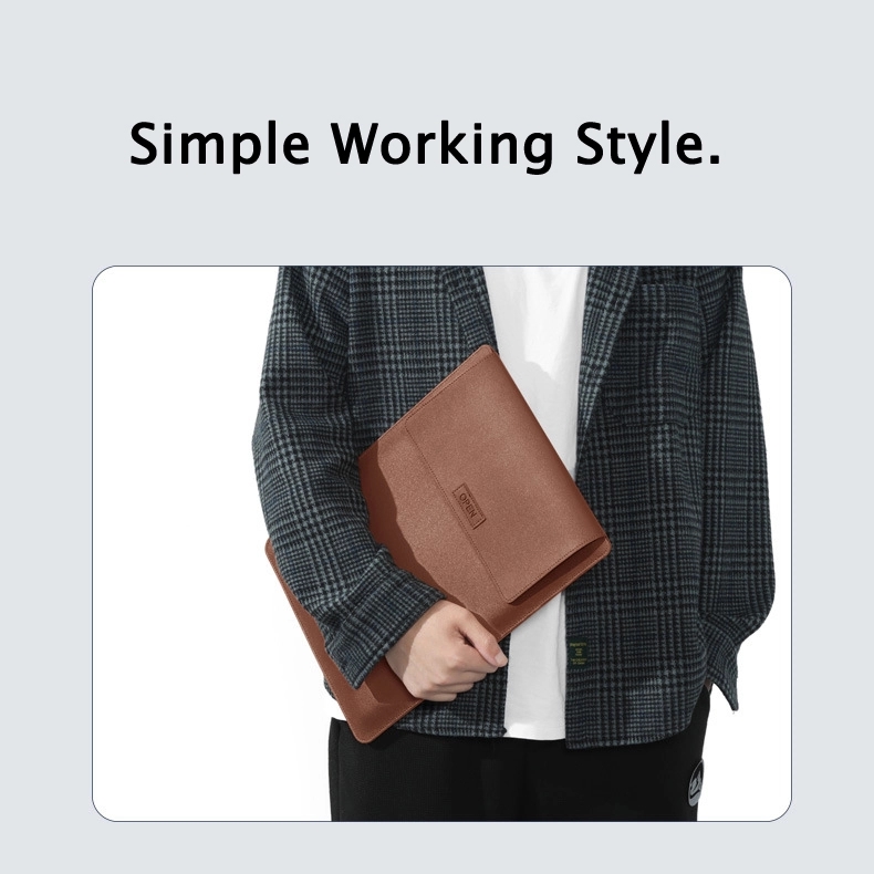 Laptop Tablet Sleeve Bag & Computer Case with Foldable Stand 13