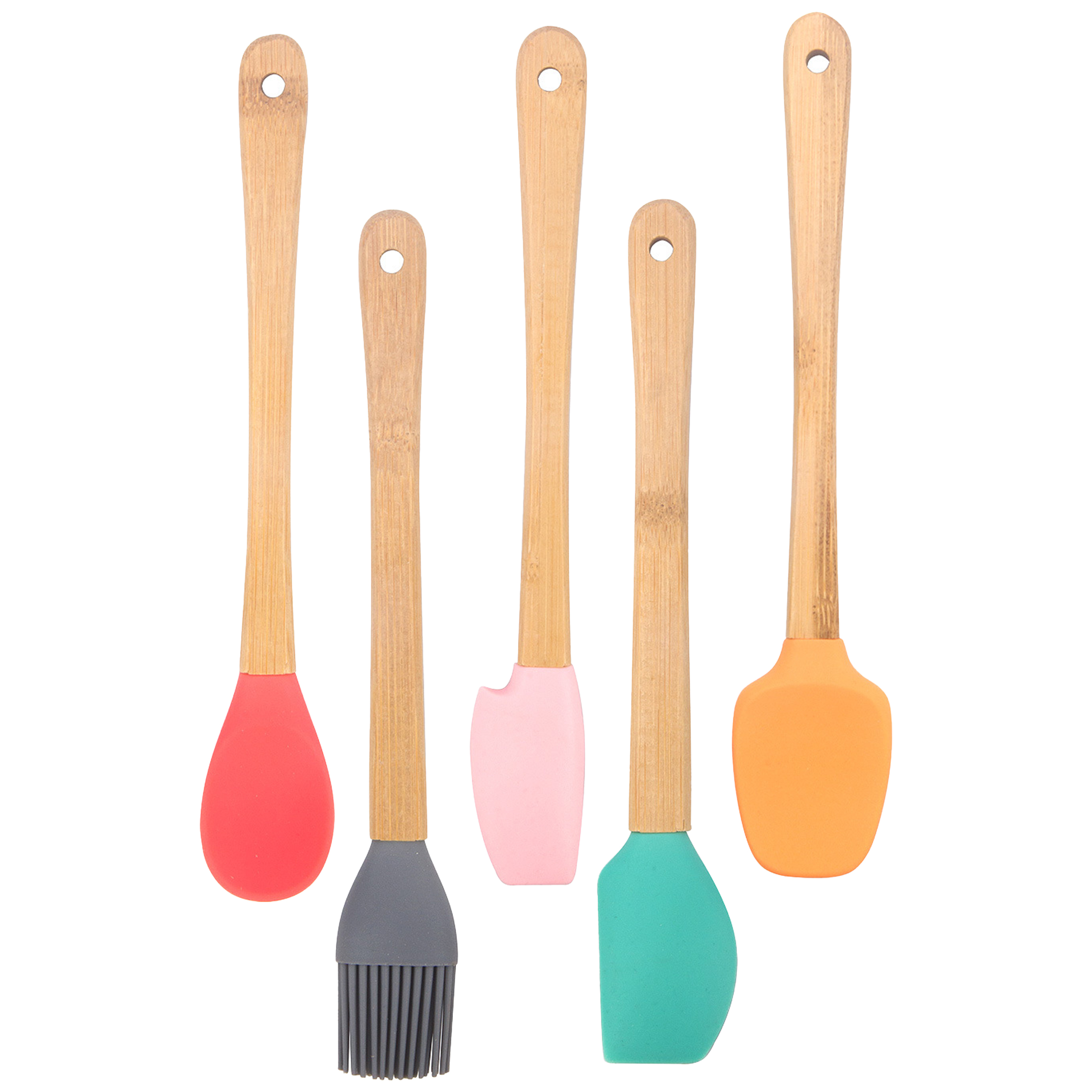 Silicone Mini Color Baking Spatula Scraper 6