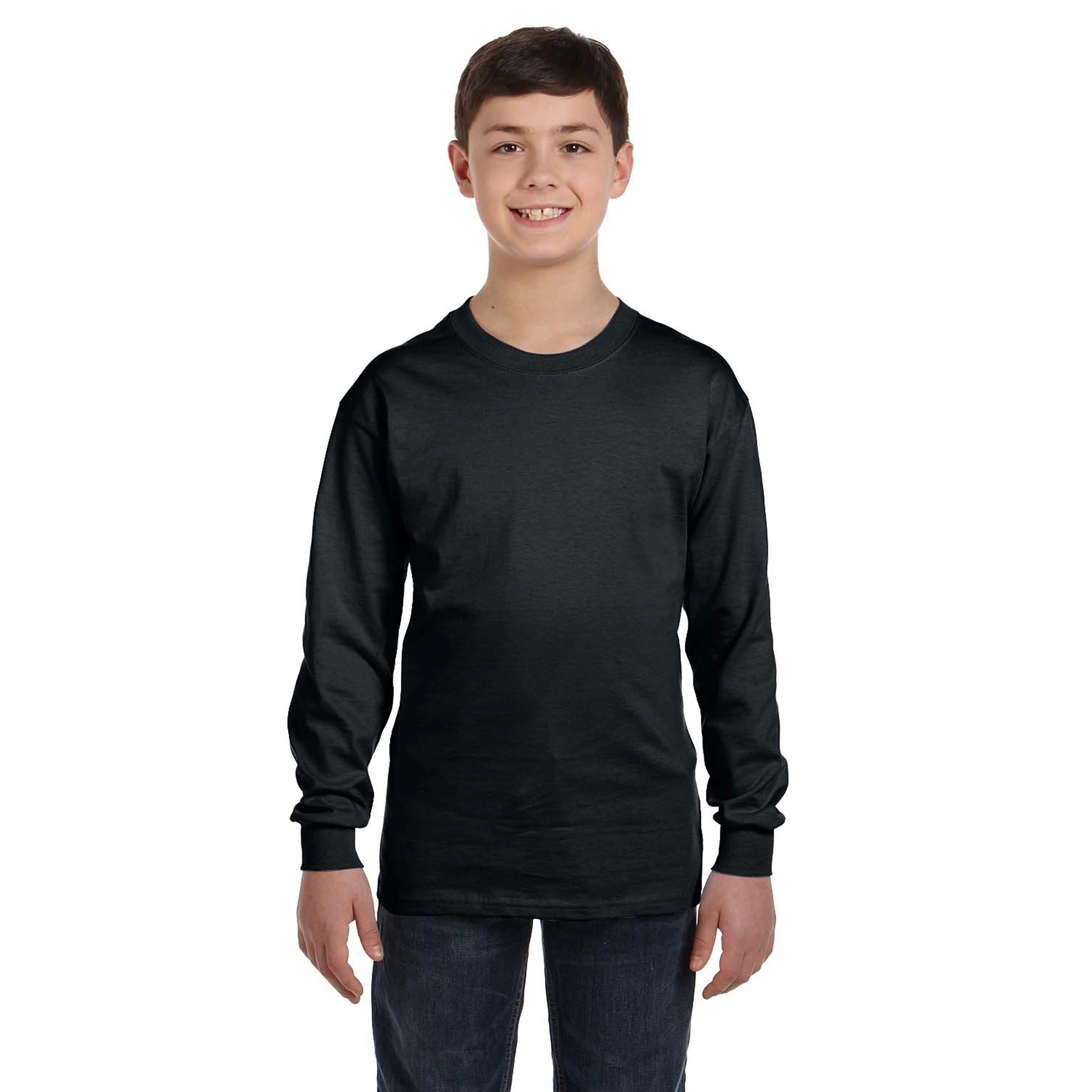 Gildan Heavy Cotton Youth Long Sleeve T-Shirt 26