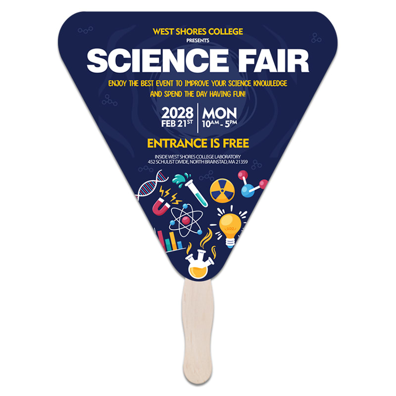 Triangle Hand Fans 9