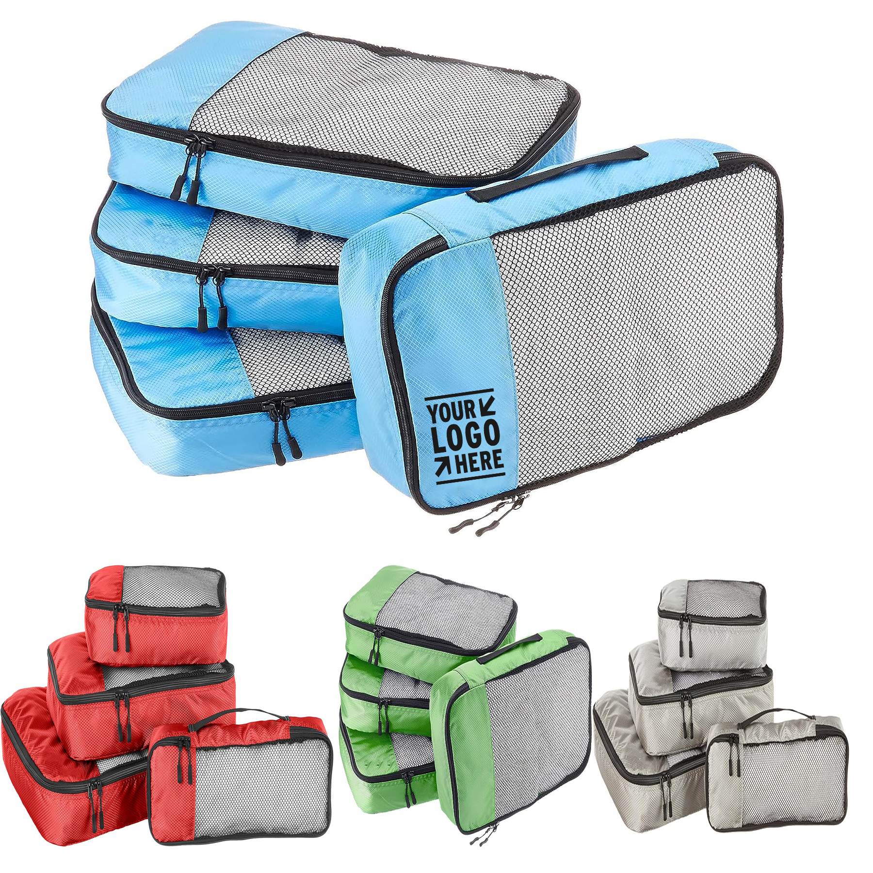 4 Piece Travel Lightweight Packing Organizer Cubes Set  2