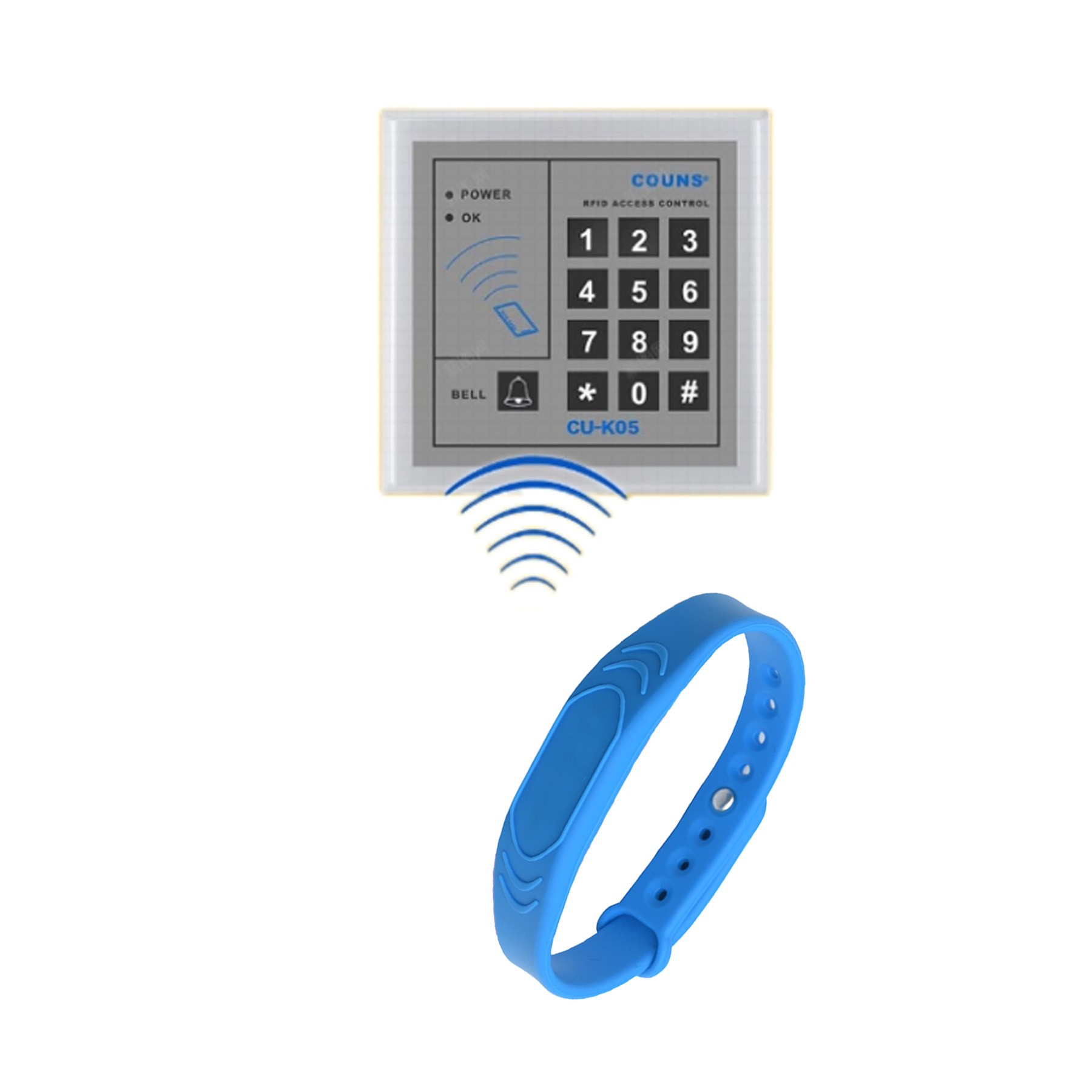 Rfid Silicone Access Wristband 3