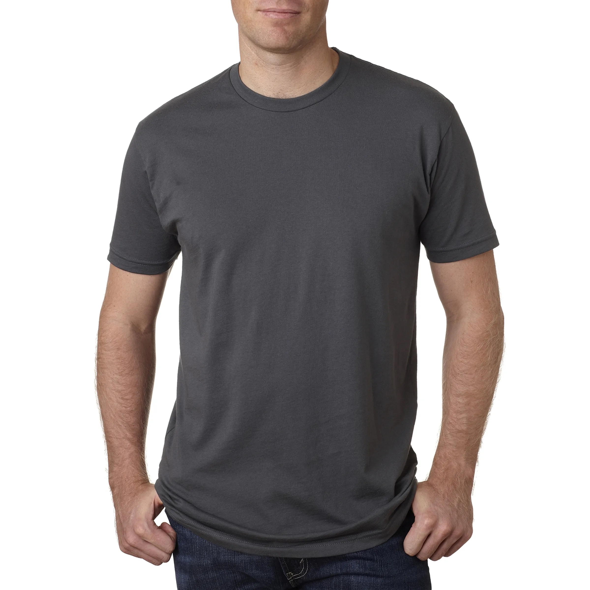 Next Level Men's Cotton Crew 70
