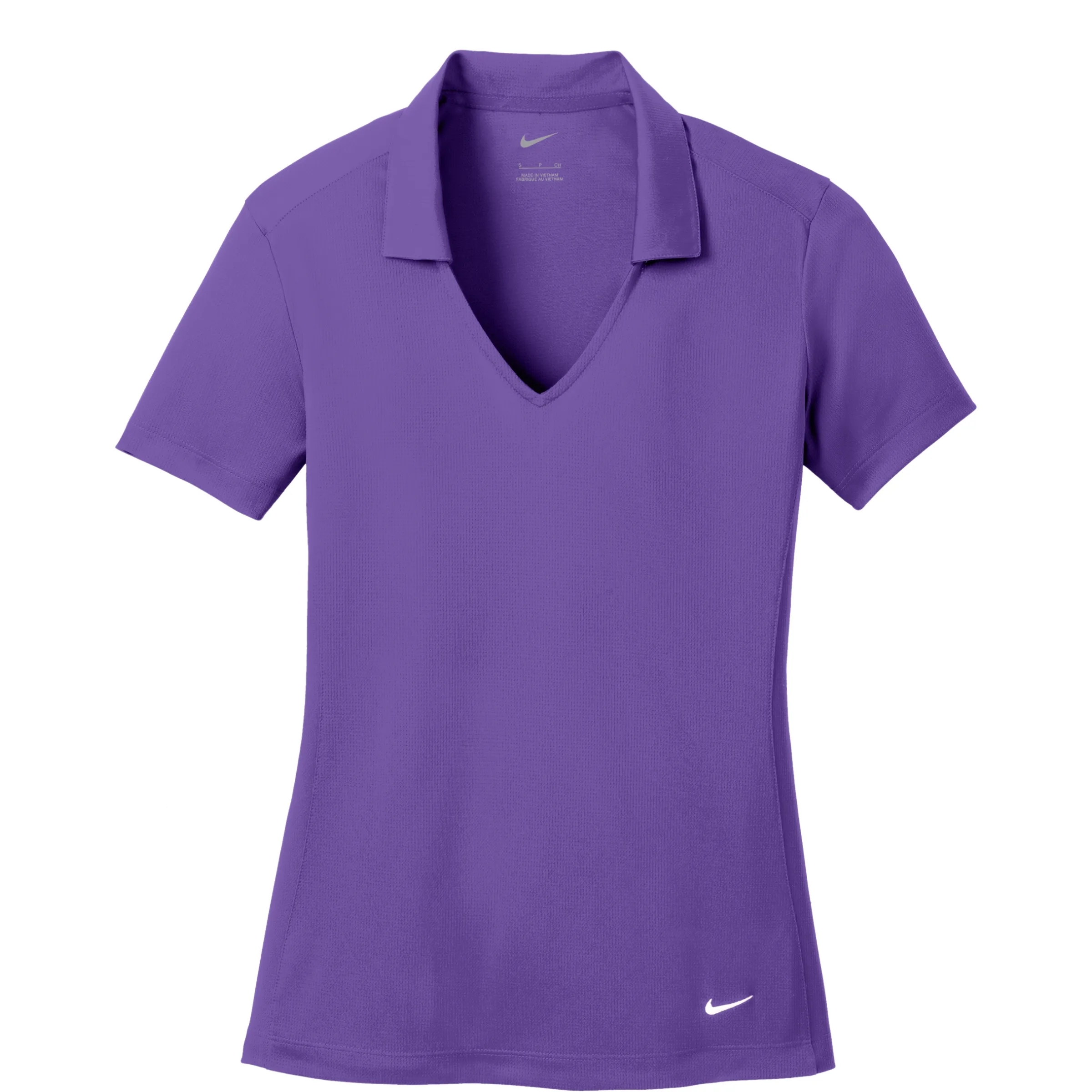NIKE(R) LADIES DRI-FIT VERTICAL MESH POLO 16