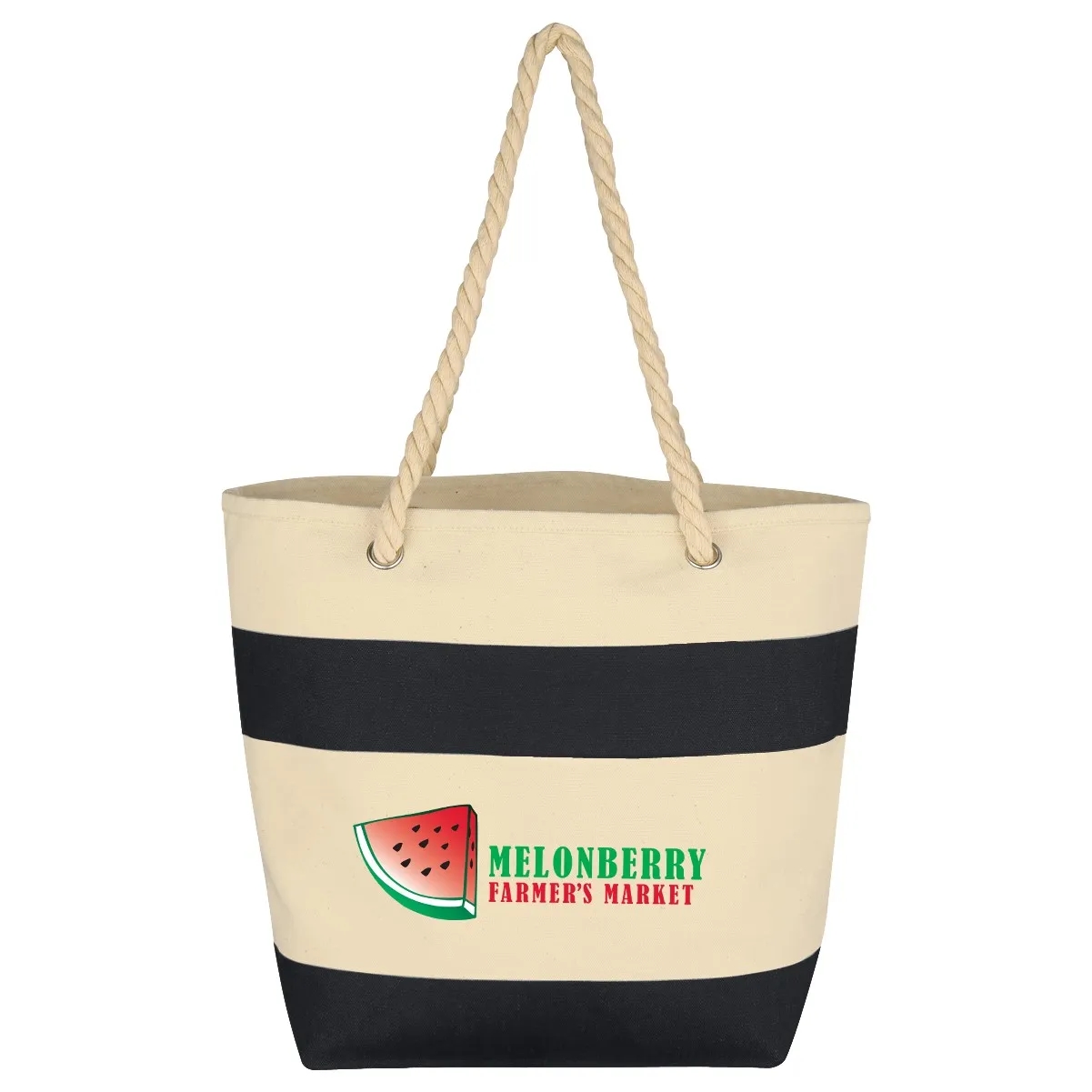 Cruising Tote Bag With Rope Handles, custom tote bag with logo imprint 6