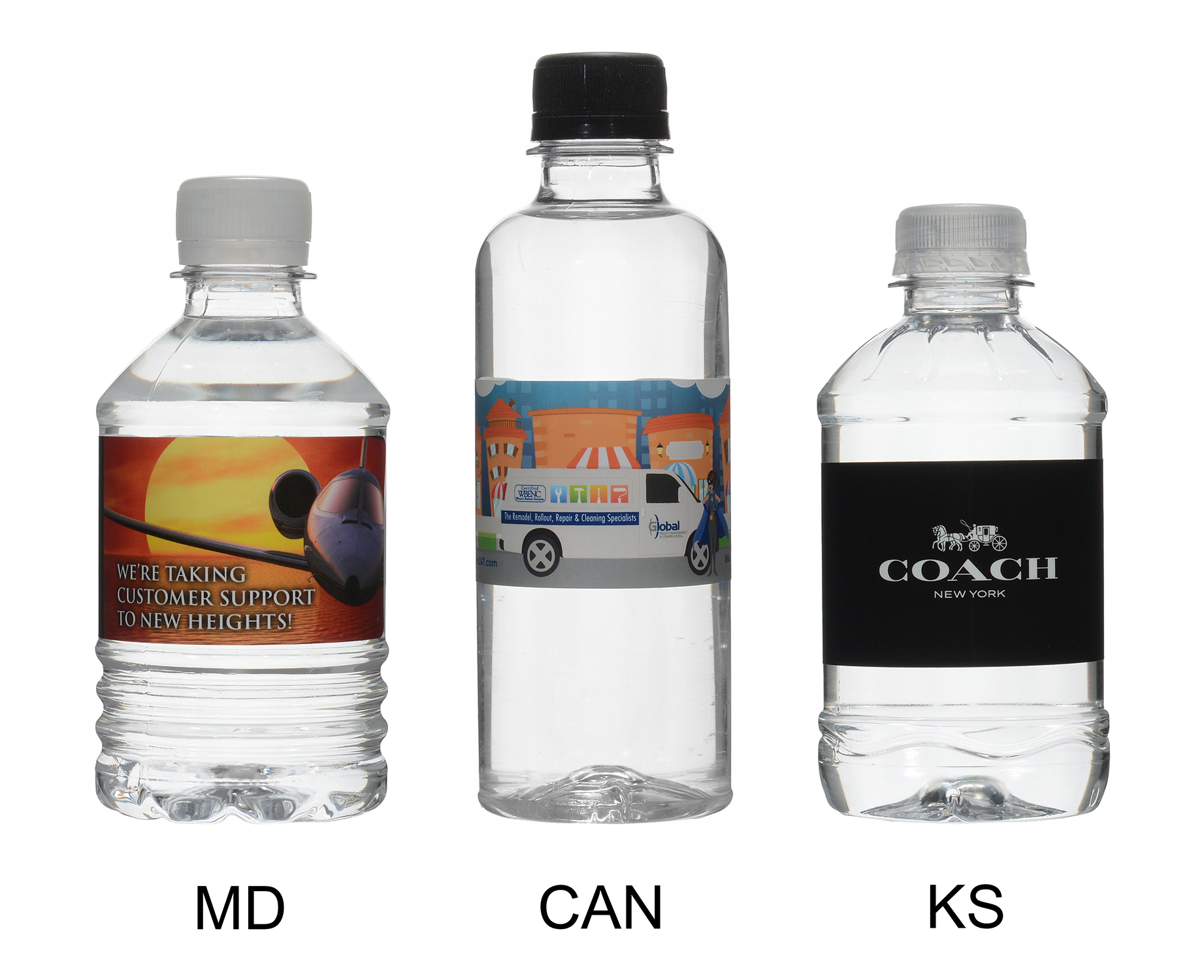 Custom Label 10 oz Bottled Water 5
