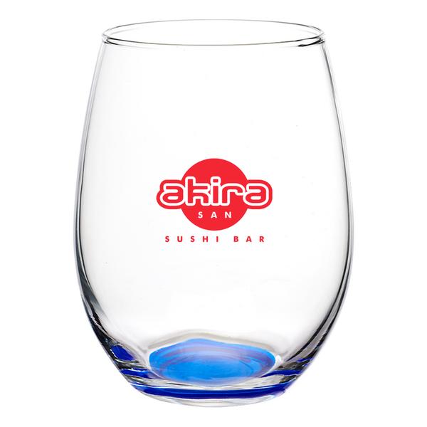 Liquid Lunch 15 oz Stemless Wine Glasses 21
