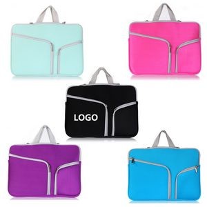 14" Neoprene Laptop Sleeve With Handle 2