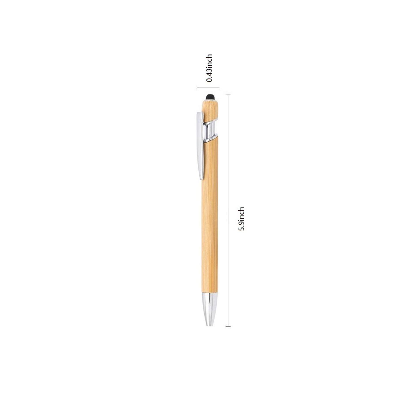 Bamboo Incline Stylus Pen 4