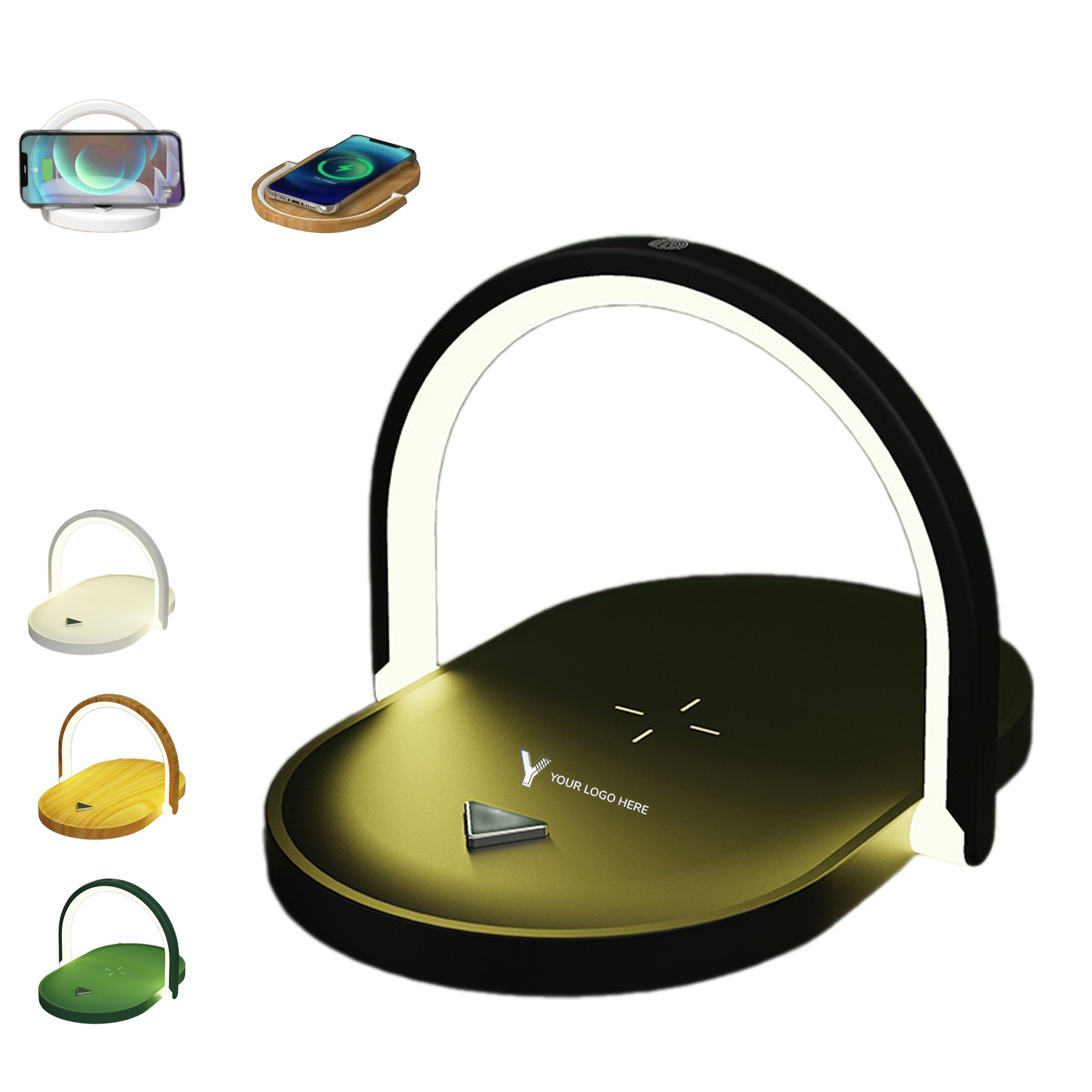 15W Qi Fast Wireless Charger With Night Light