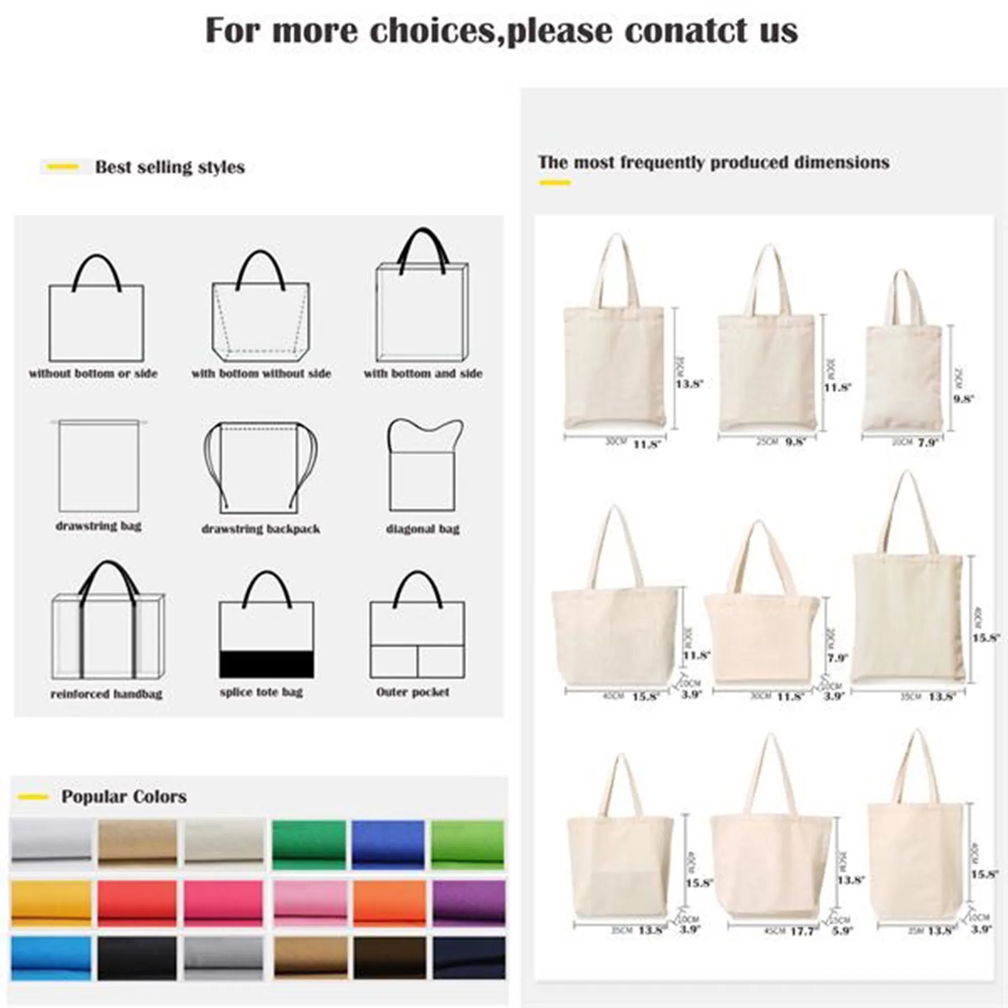Women's Pratiyogi Yoga mat storage Canvas Tote Bag MOQ 10 3