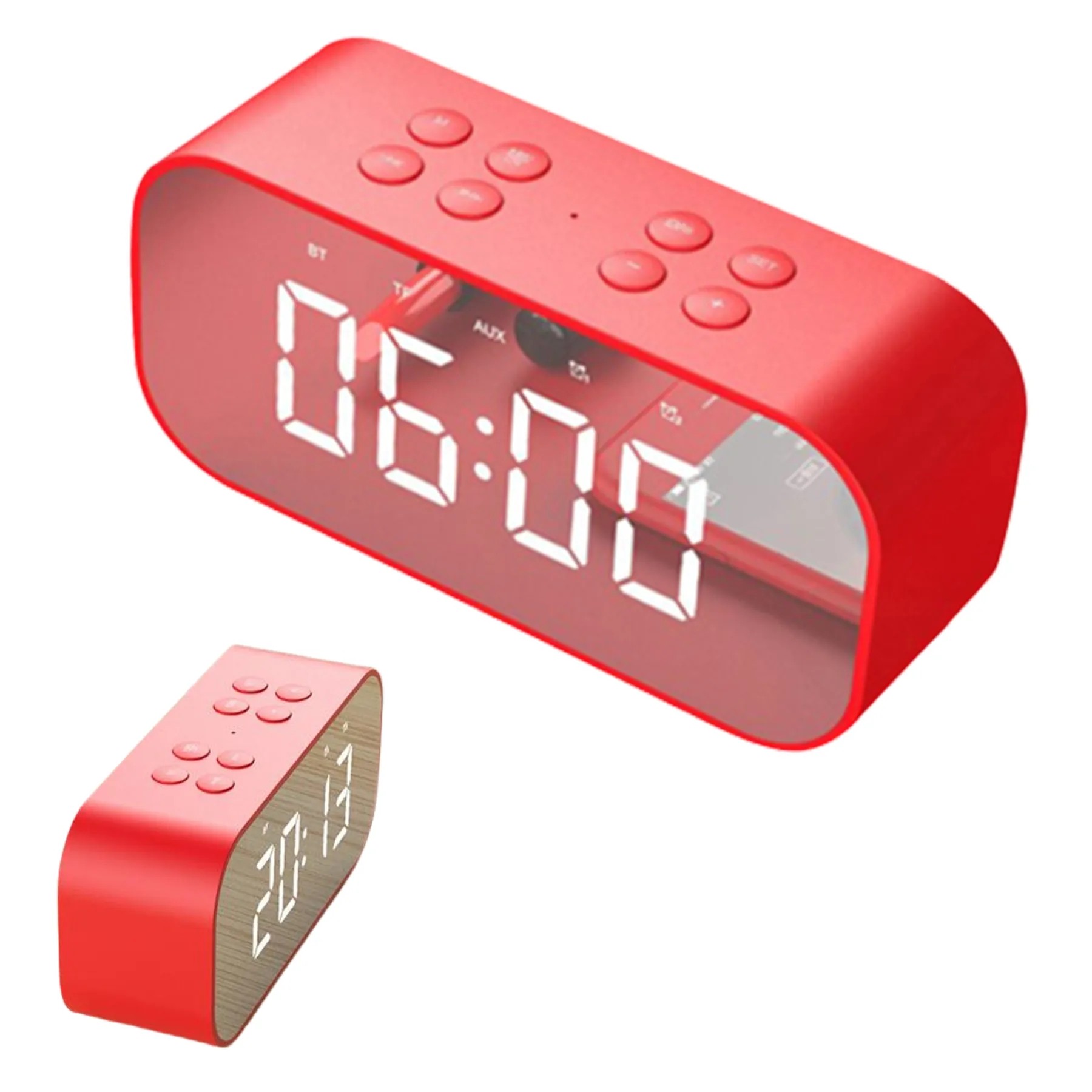 Wireless Speaker W/ Mini Creative Clock 2
