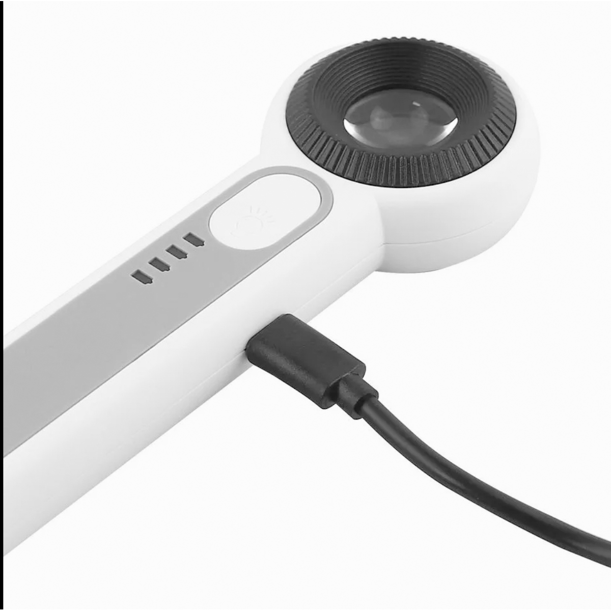 Touch LED Handheld Magnifier Rechargeable Magnifying Glass 6