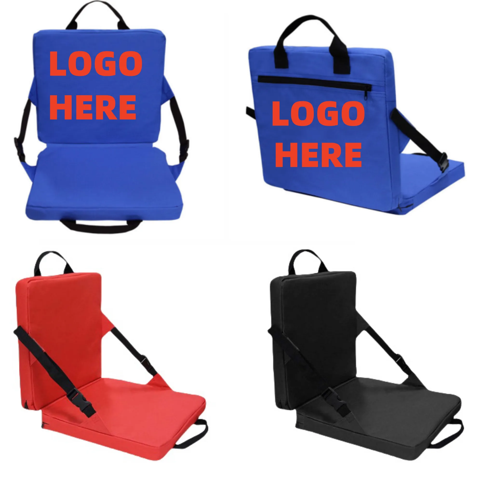 MOQ 10 Folding Stadium Seats With Handles 2