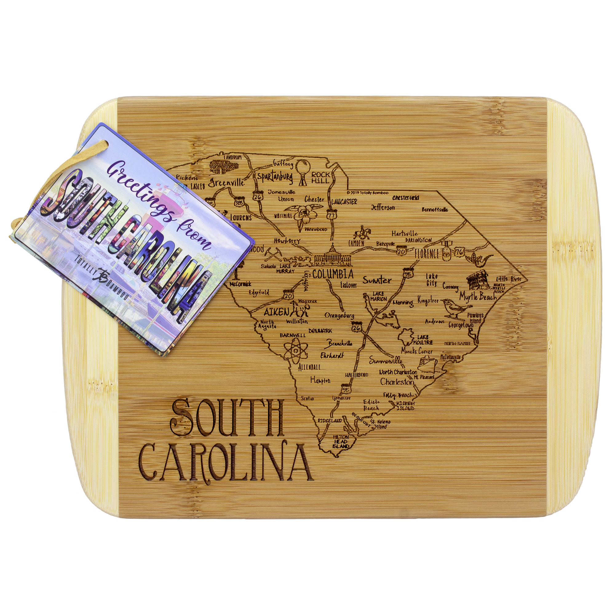 A Slice of Life South Carolina Serving & Cutting Board 5