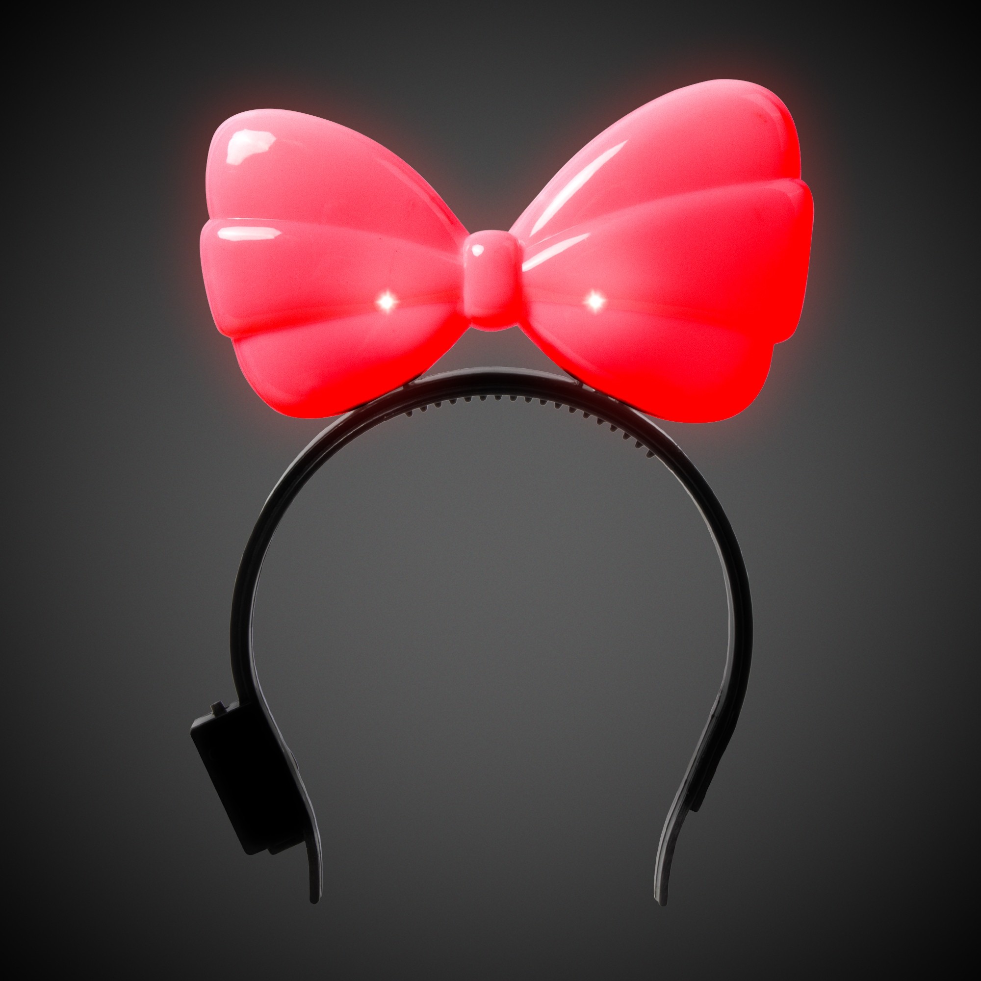 LED Light Up Glow Bow Headband 8
