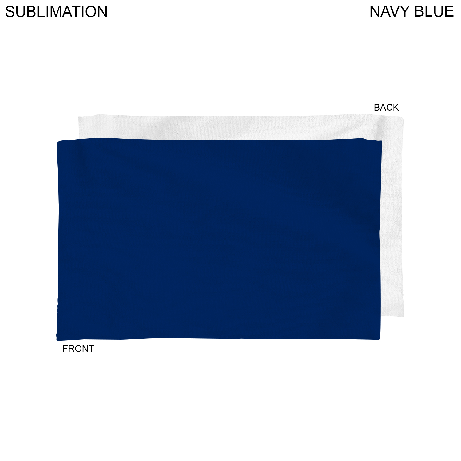 24 Hr Express Ship - Plush and Soft Velour Terry Cotton Blend Sports, Sweat Towel, 12x18, Sublimated 3