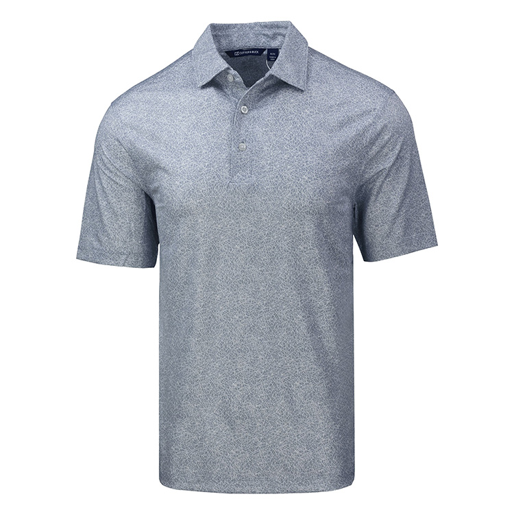 Cutter & Buck Pike Constellation Print Stretch Men's Polo 3