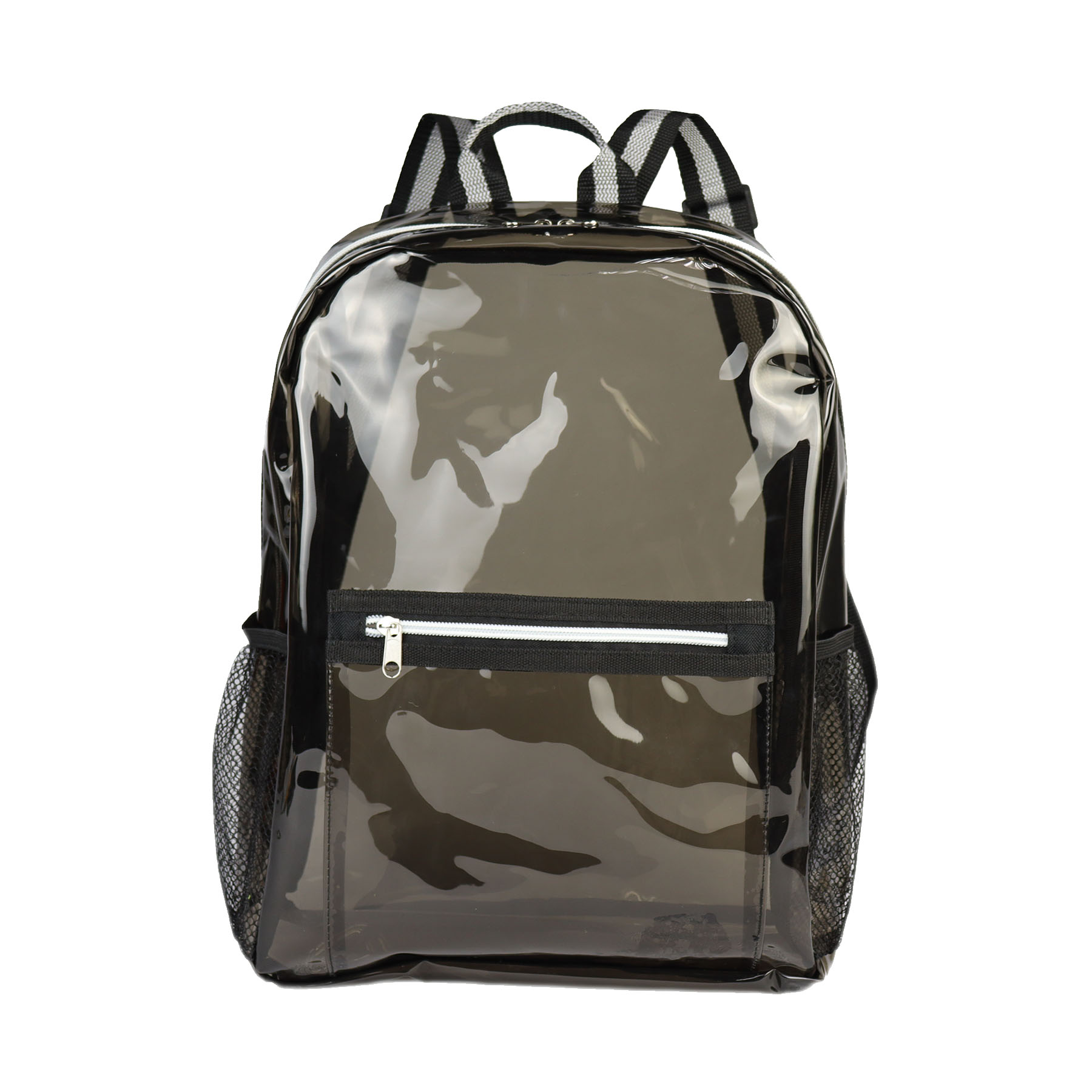 Clear Zipper Backpack with Front Pocket 7