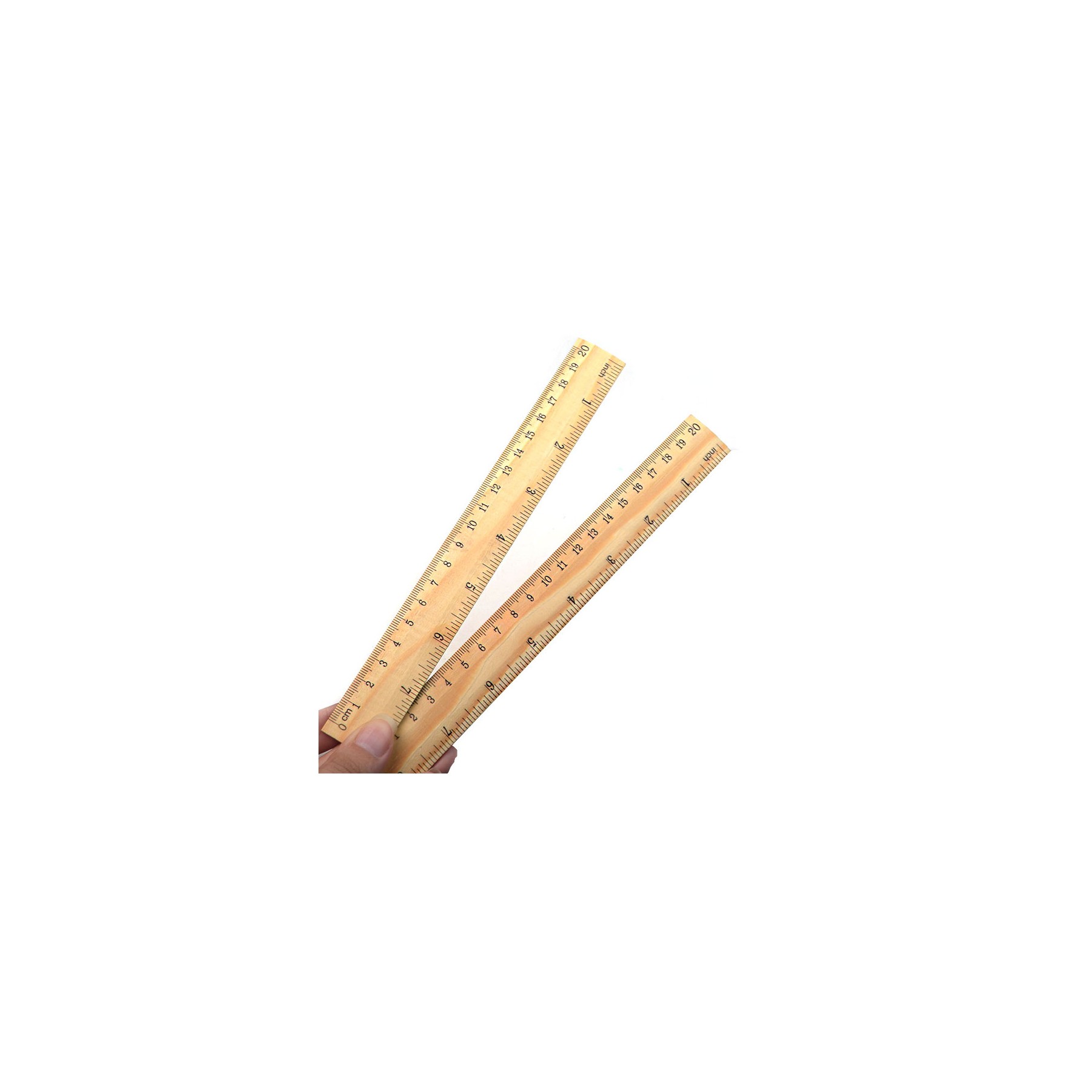 8-inch Wood Ruler 2