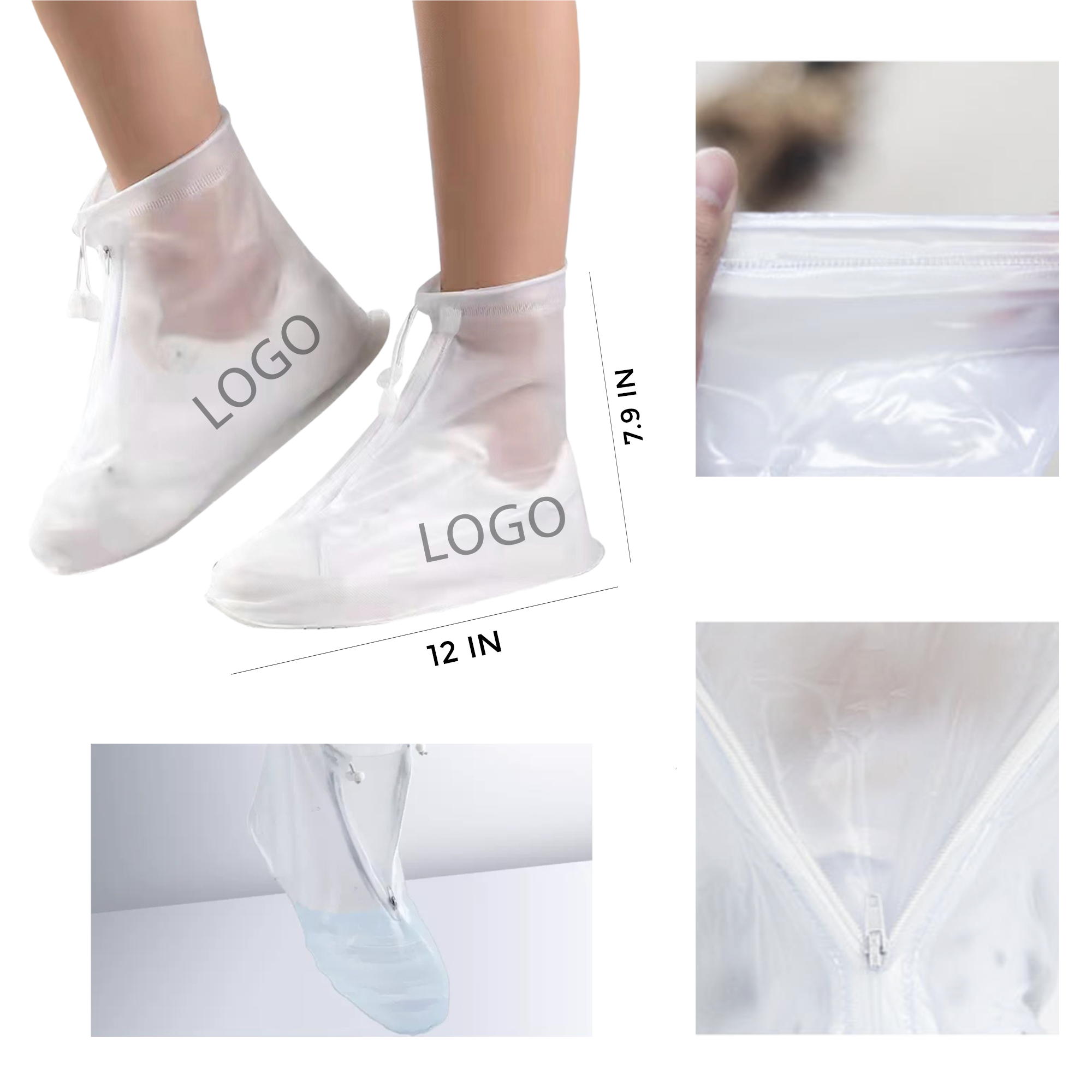 MOQ 10 PCS Protective Waterproof Shoe Covers 2