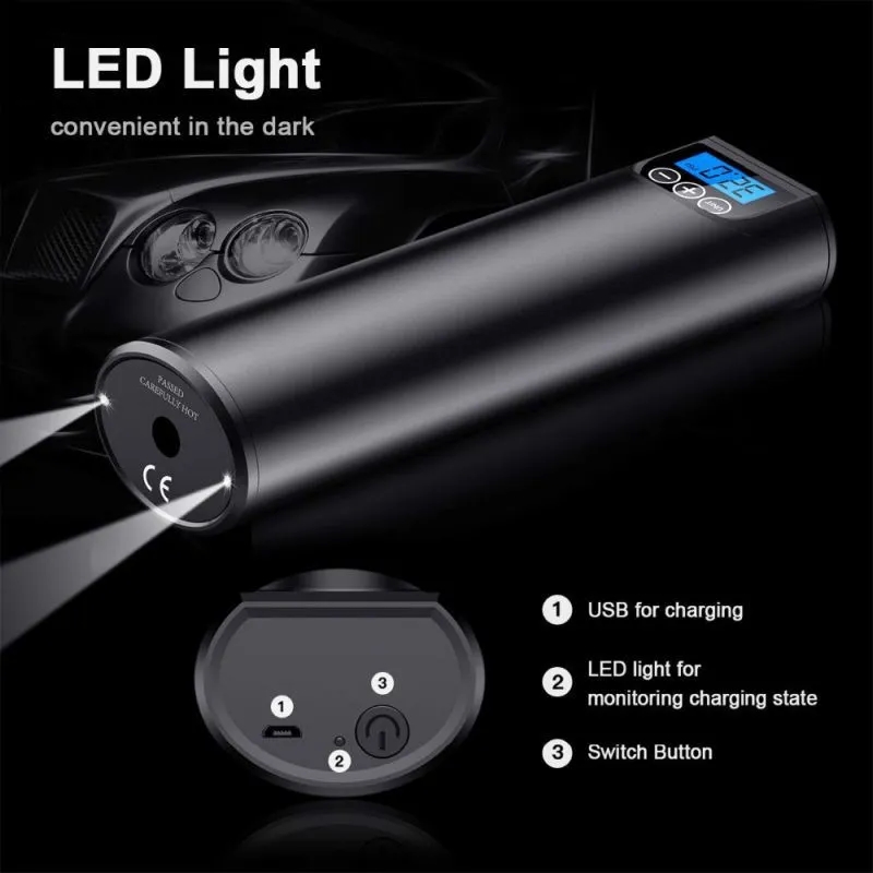 Portable Intelligent Inflatable Air Pump 5