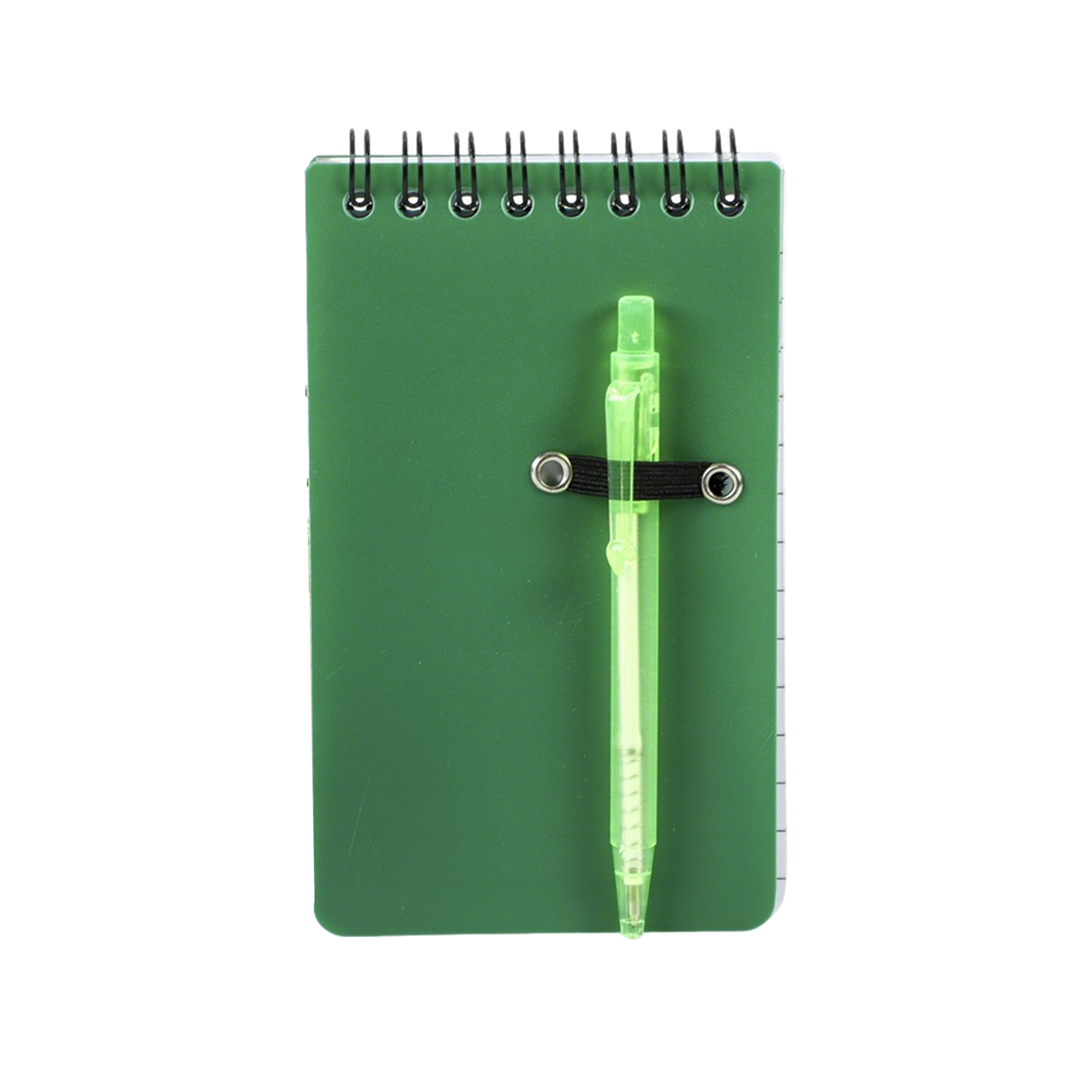 Pocket Spiral Notebook With Pen Polypropylene Cover 7