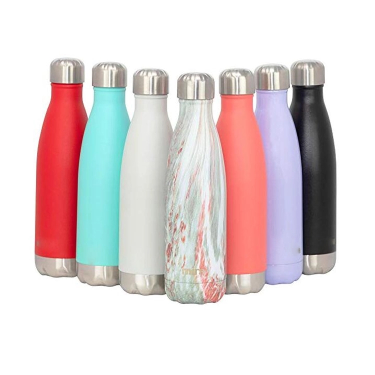 Stainless Steel Double Vacuum cup 17Oz Water Bottle 12
