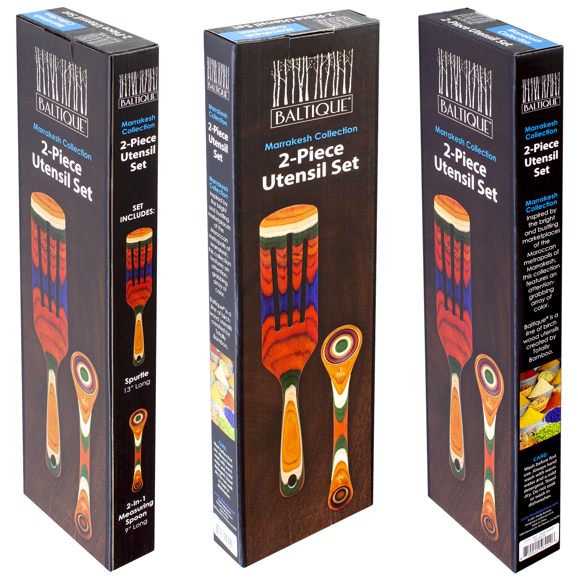 Baltique® Marrakesh Collection 2-piece Cooking Utensil Set 2