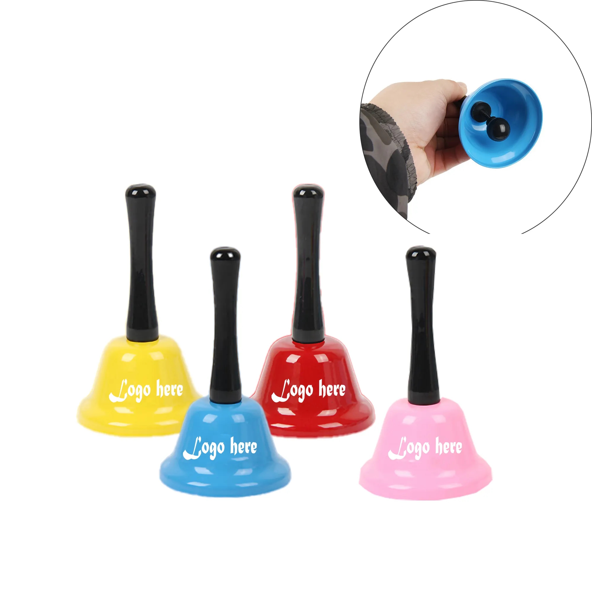 MOQ 100PCS Christmas Hand Bell 2