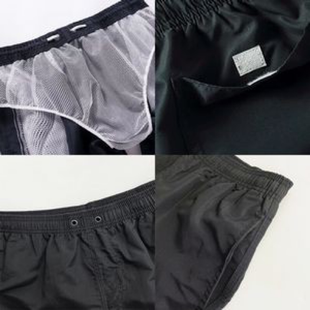2 In 1 Quick Dry Beach Men Board Shorts 3