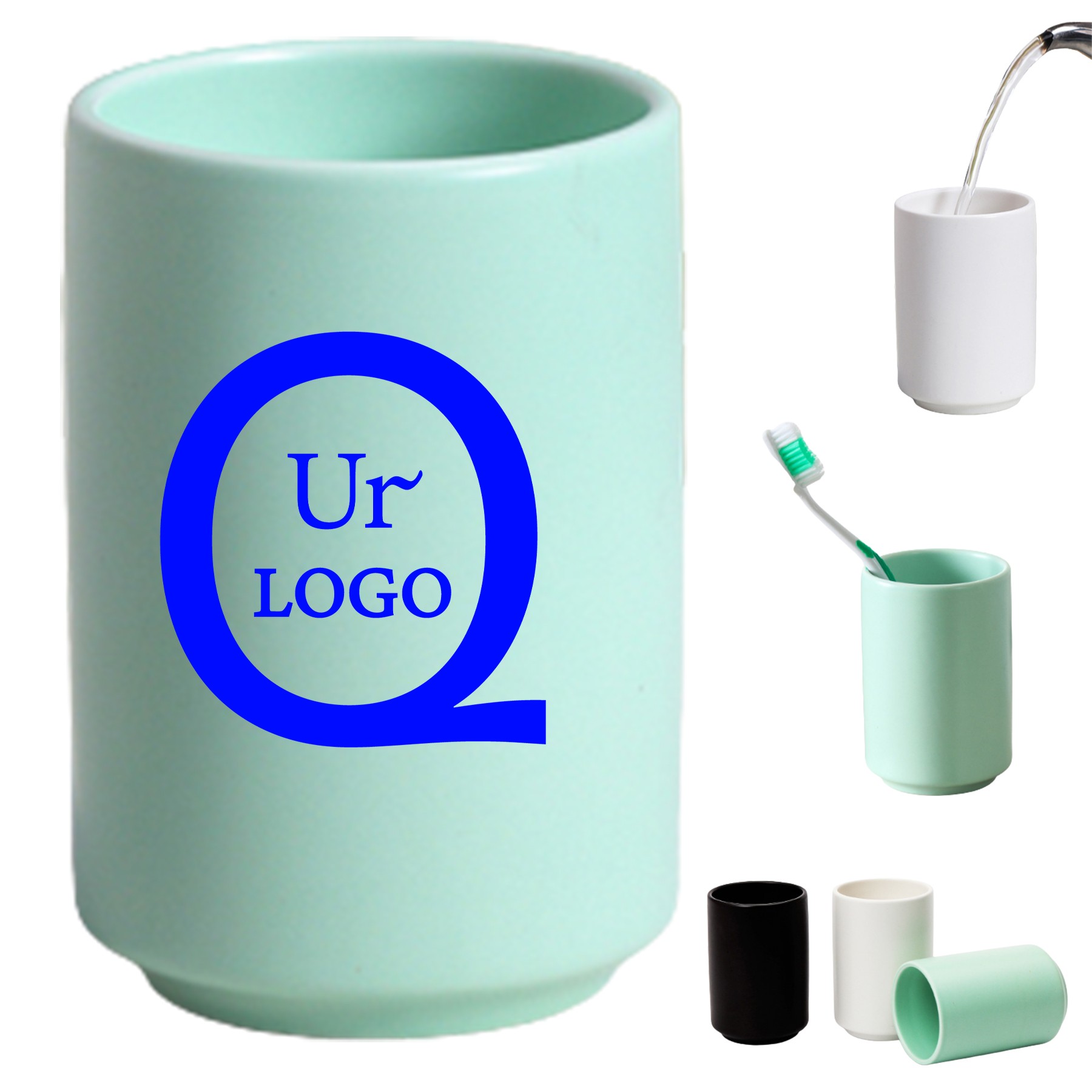 8.11Oz Straight Ceramic Mug