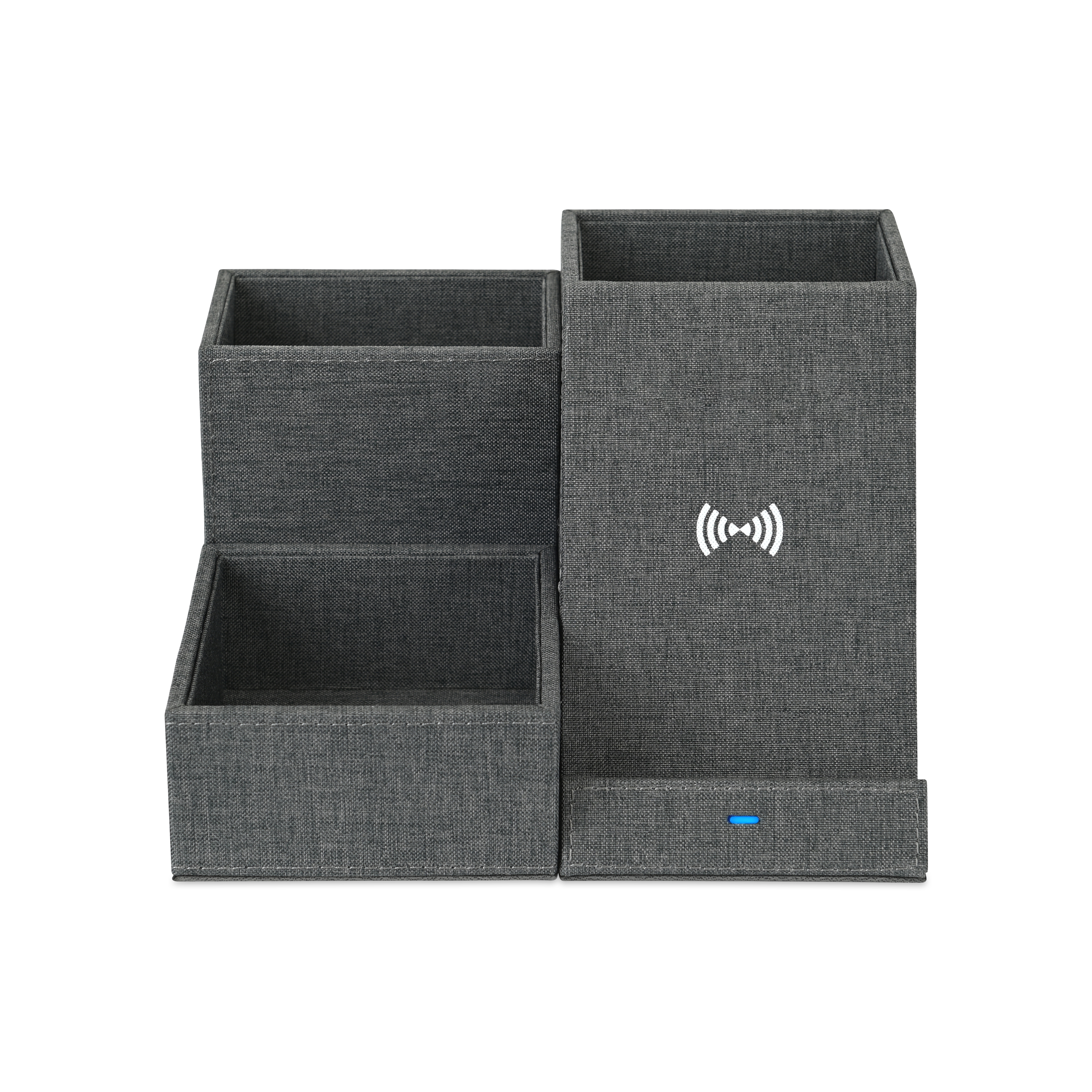 Eden Recycled rPET Wireless Charging Desk Organizer 6