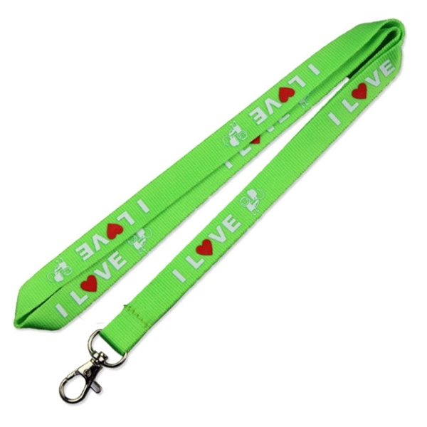 Customized Nylon Lanyard with Lobster Hook 4