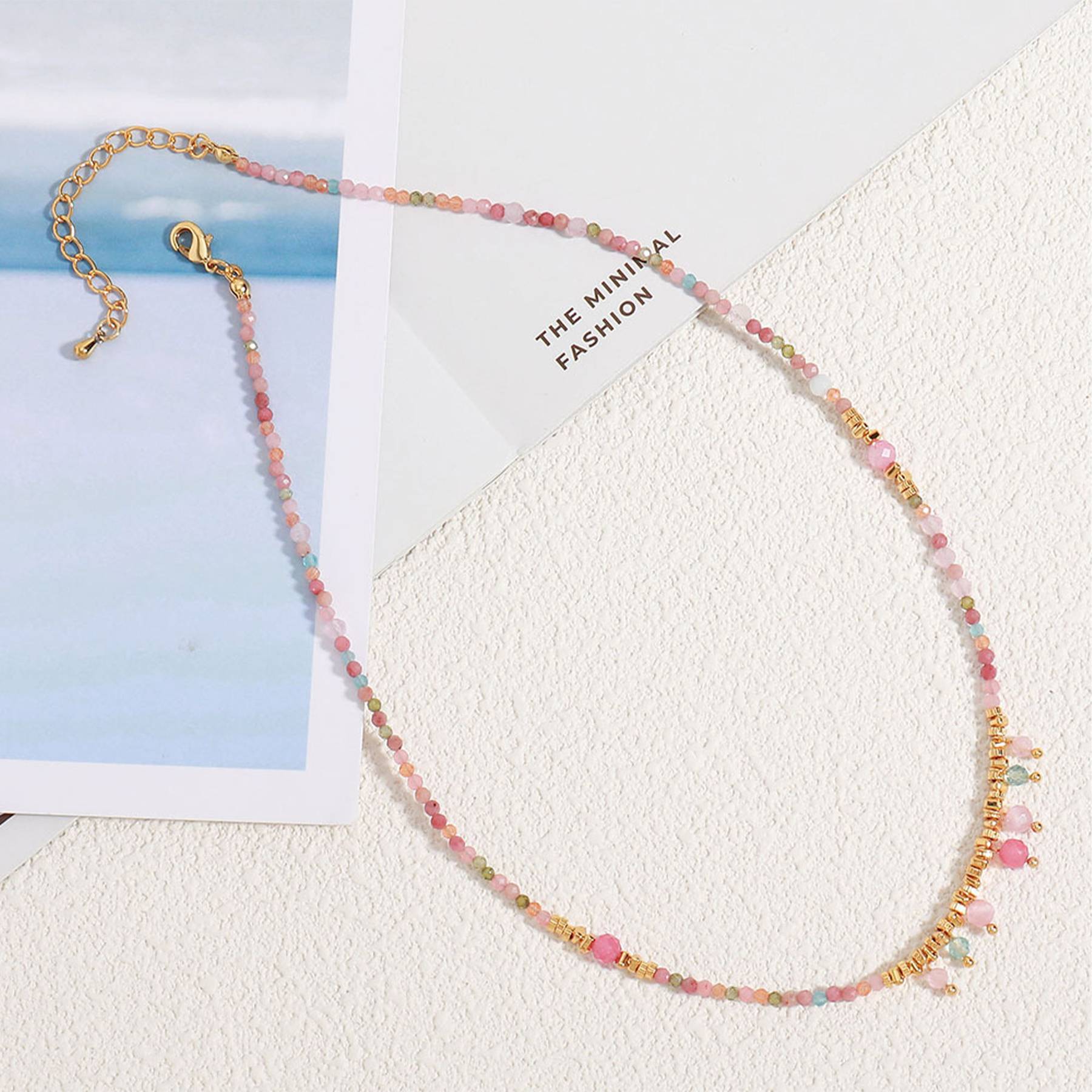 Copper Bohemian resort necklace 3