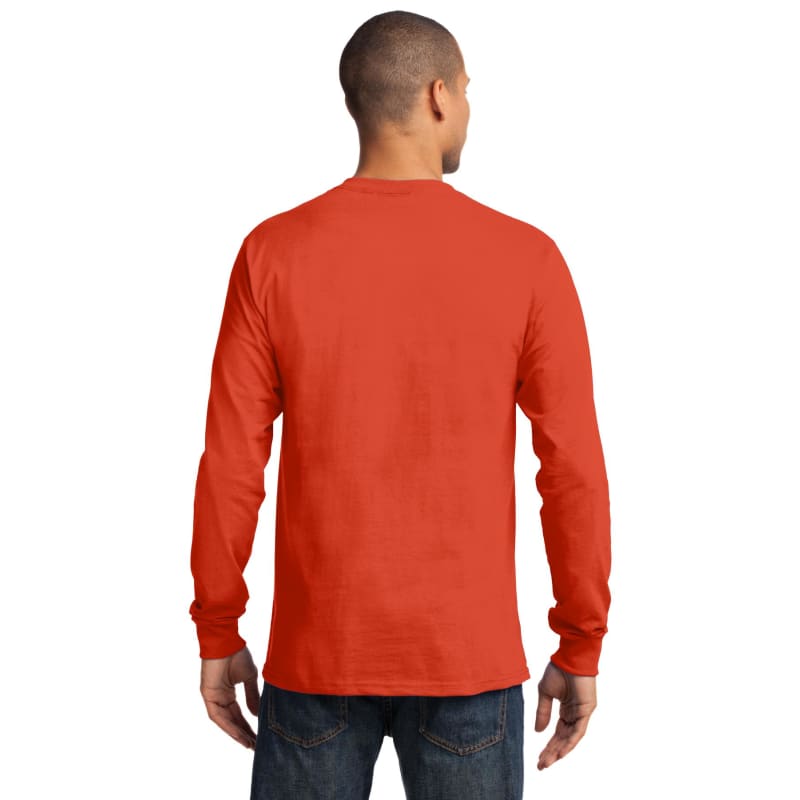 Port & Company Long Sleeve Essential Tee. 160