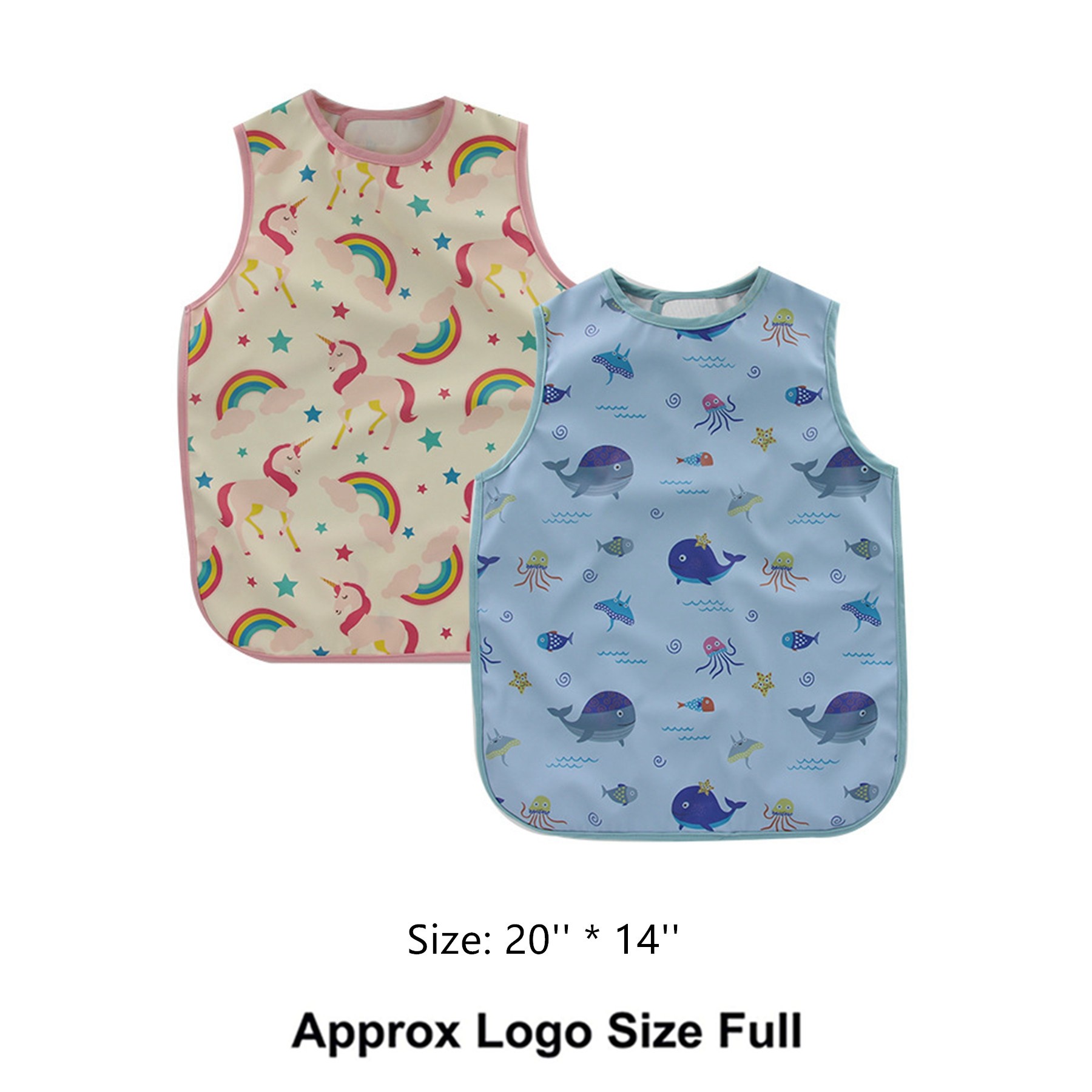 Baby Smock Bib 2