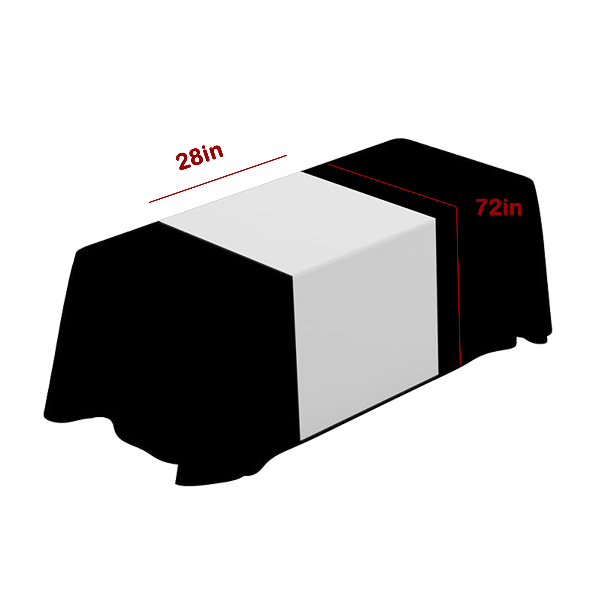 Custom Colored Tablecloths and Table Banners 3