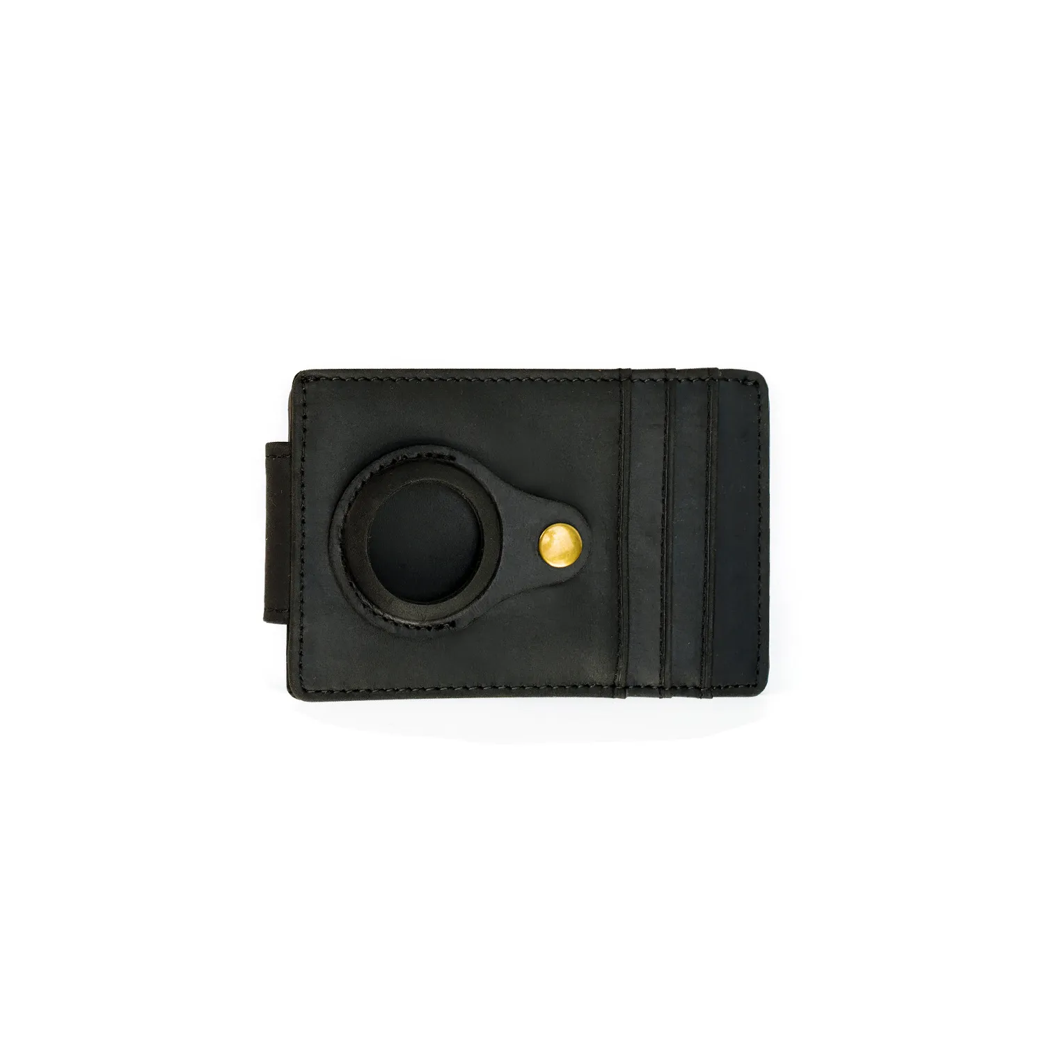 Genuine Leather Wallet With Airtag Holder 4