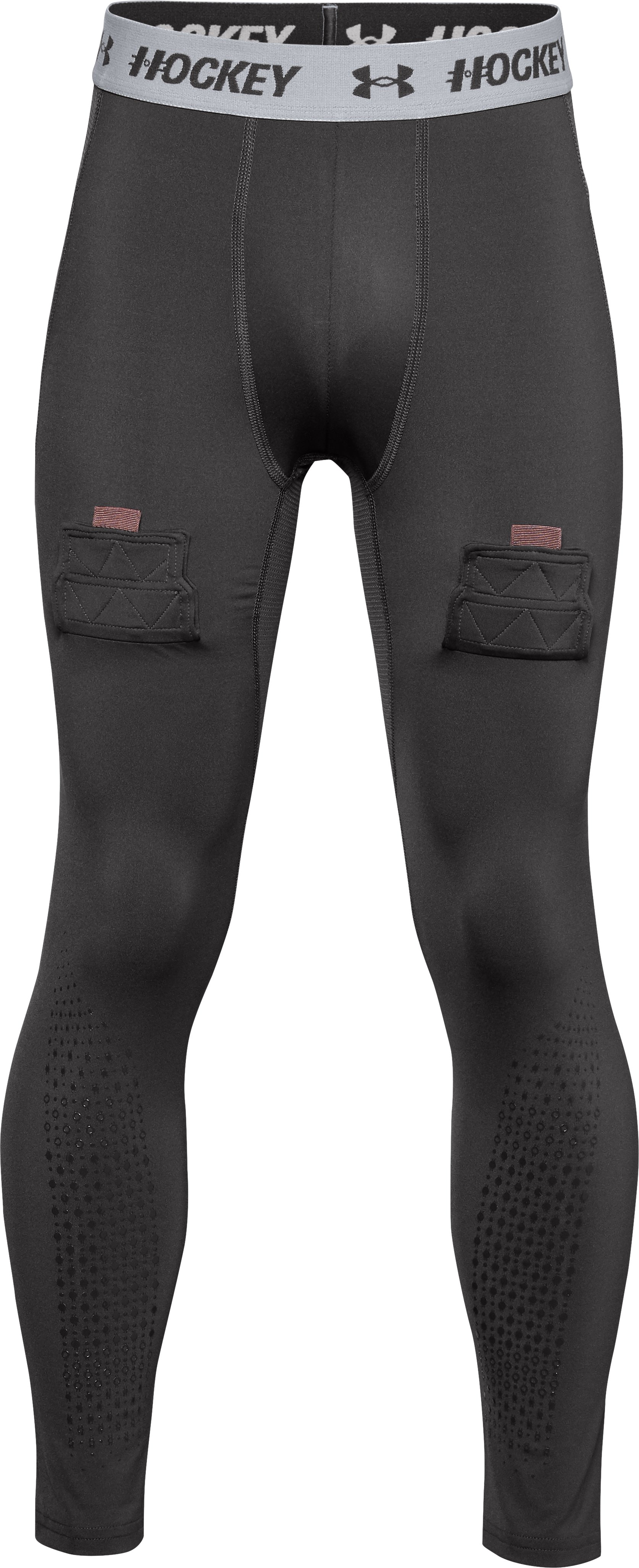 UA Hockey Boys' Fitted Leggings 3