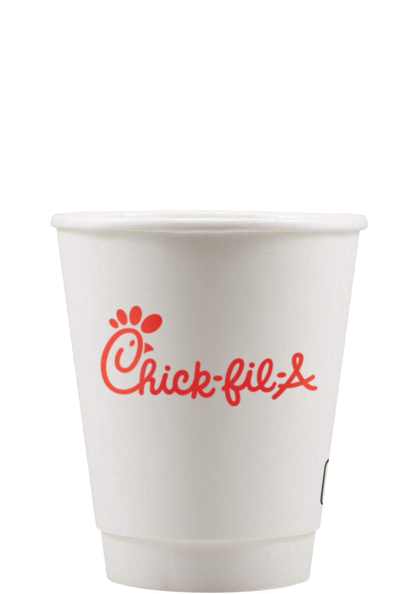 8 oz Paper Cup Insulated White Tradition Print 3