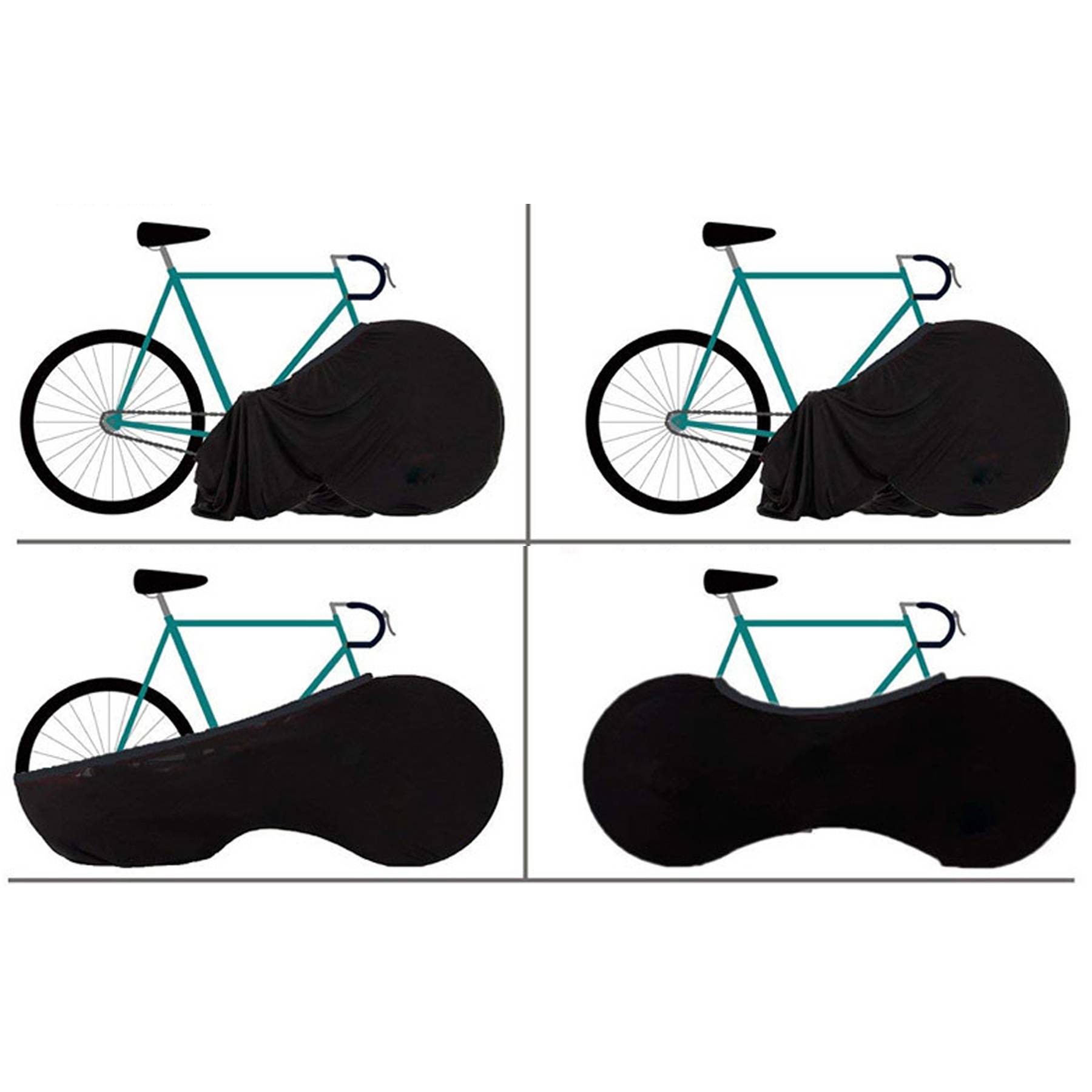Stretchy Bike Wheel Cover 3