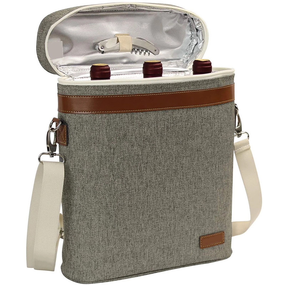 Insulated Wine Tote Carrier Bag 4