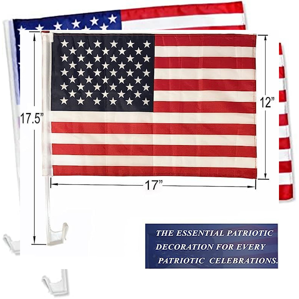 Custom Car Flag Personalized Design 2